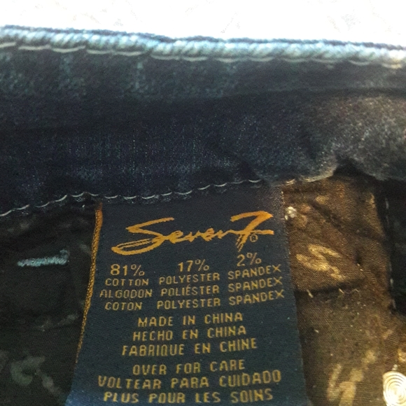 Seven Rhinestone Jeans - Picture 5 of 6